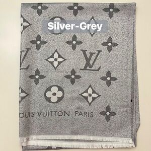 LV Monogram Cashmere Silk Blend Scarf
